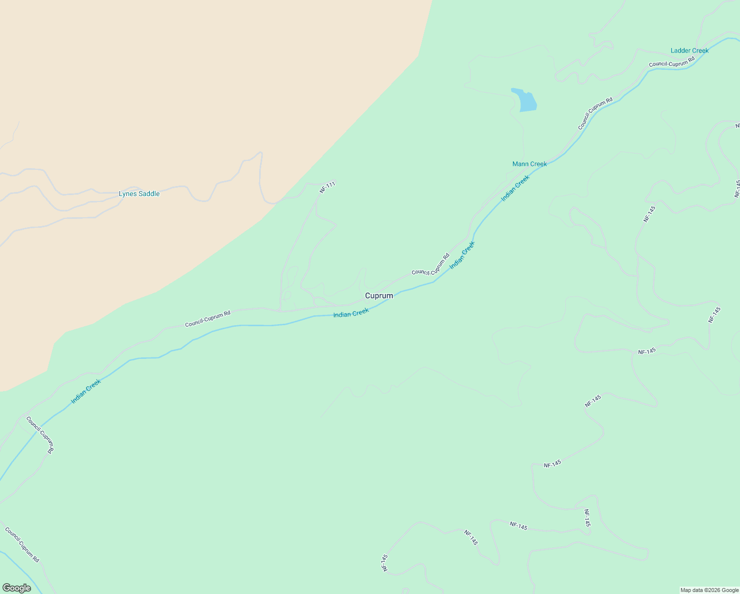 map of restaurants, bars, coffee shops, grocery stores, and more near 4485 Council Cuprum Road in Council