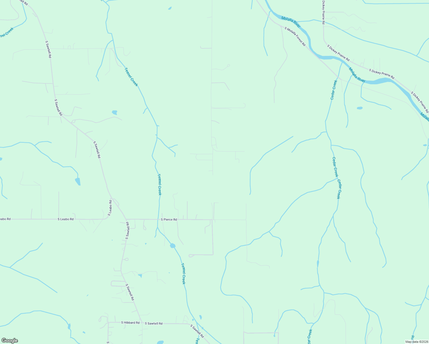 map of restaurants, bars, coffee shops, grocery stores, and more near 35550 South Aqua Springs Road in Molalla
