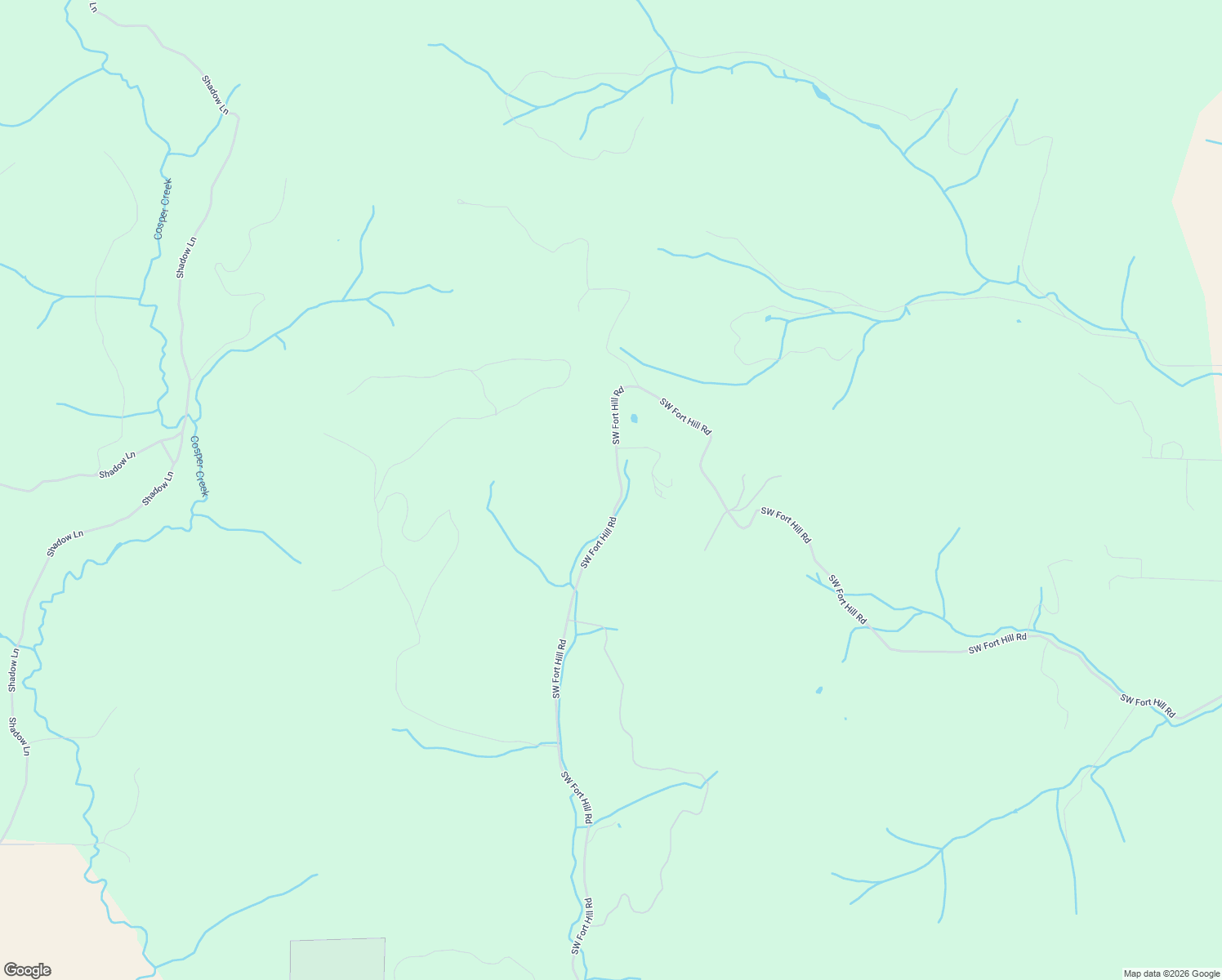 map of restaurants, bars, coffee shops, grocery stores, and more near 42480 Southwest Fort Hill Road in Willamina