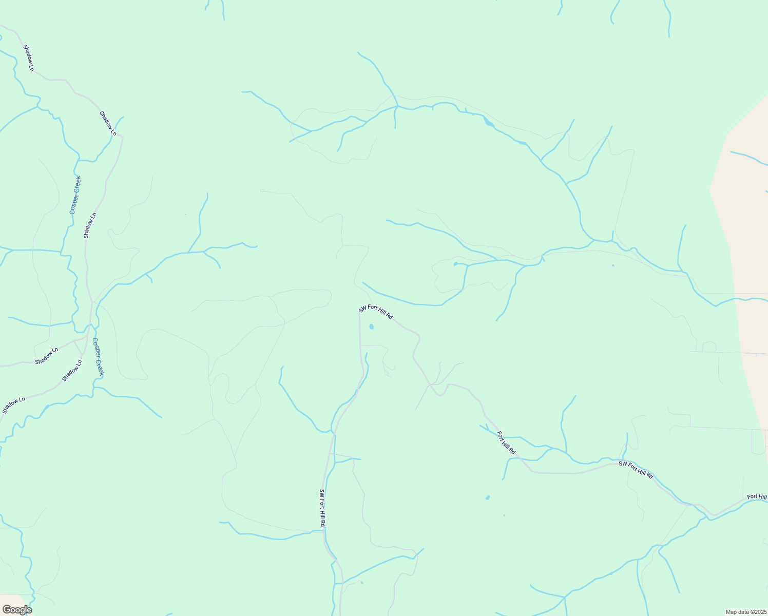 map of restaurants, bars, coffee shops, grocery stores, and more near 42180 Southwest Fort Hill Road in Willamina