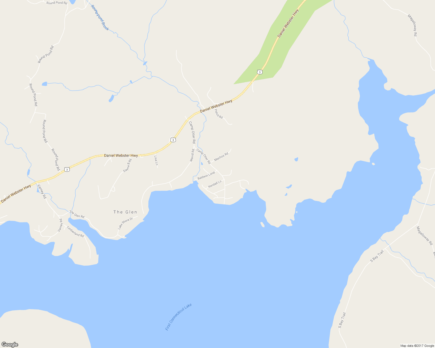 map of restaurants, bars, coffee shops, grocery stores, and more near 100 Camp Otter Road in Pittsburg