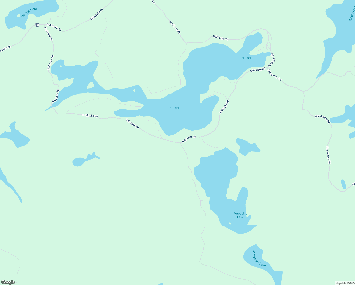 map of restaurants, bars, coffee shops, grocery stores, and more near 1269 South Ril Lake Road in Baysville