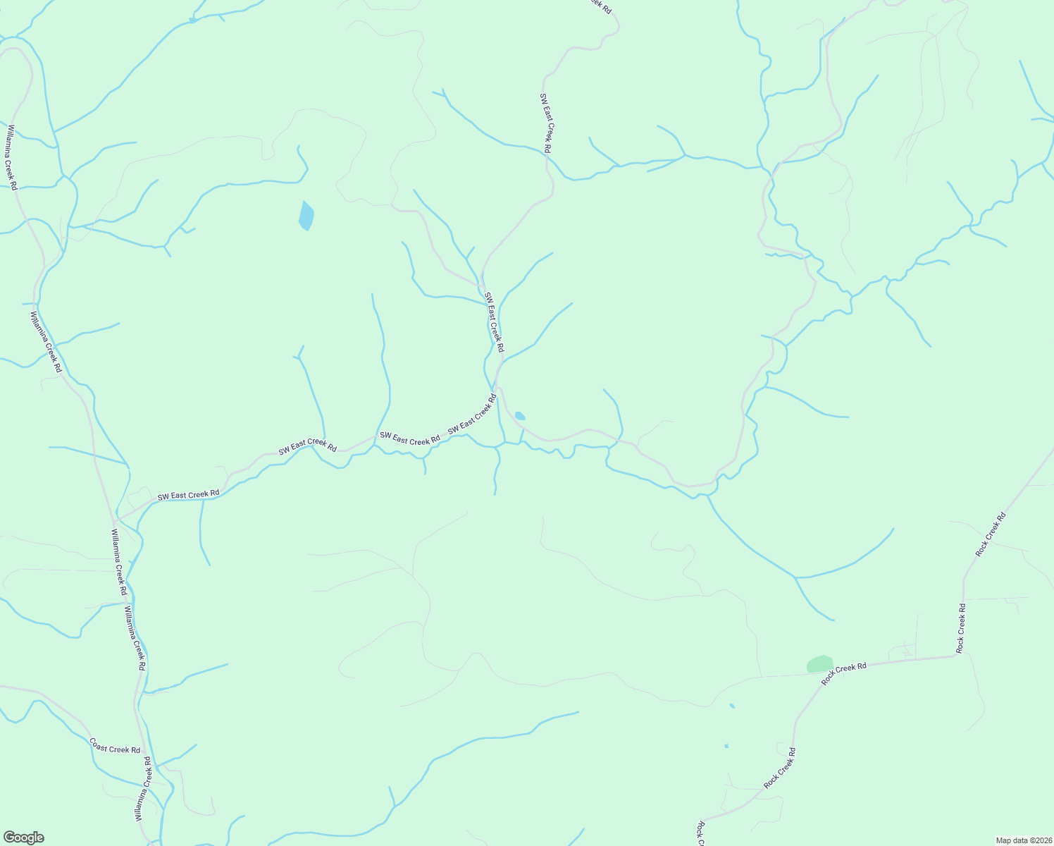 map of restaurants, bars, coffee shops, grocery stores, and more near 12251 Southwest East Creek Road in Willamina