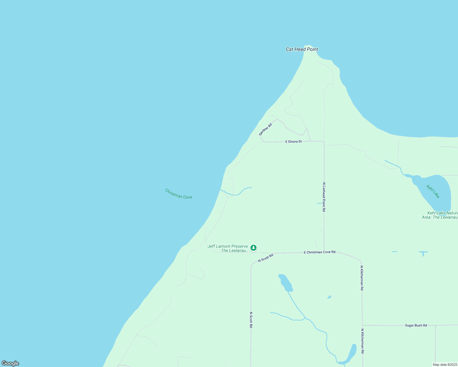 map of restaurants, bars, coffee shops, grocery stores, and more near 13068-13098 Shores Court in Northport