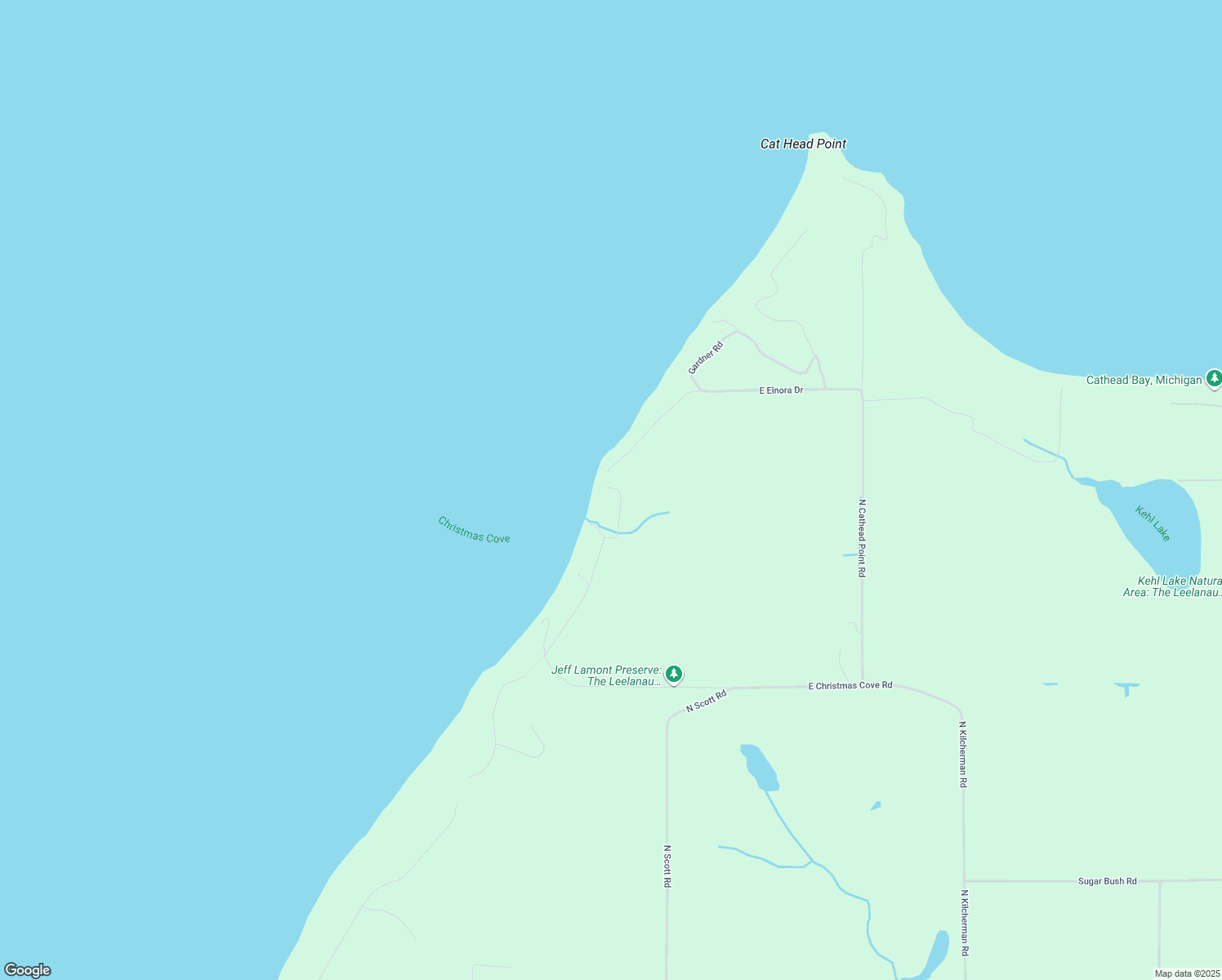 map of restaurants, bars, coffee shops, grocery stores, and more near 13068-13098 Shores Court in Northport