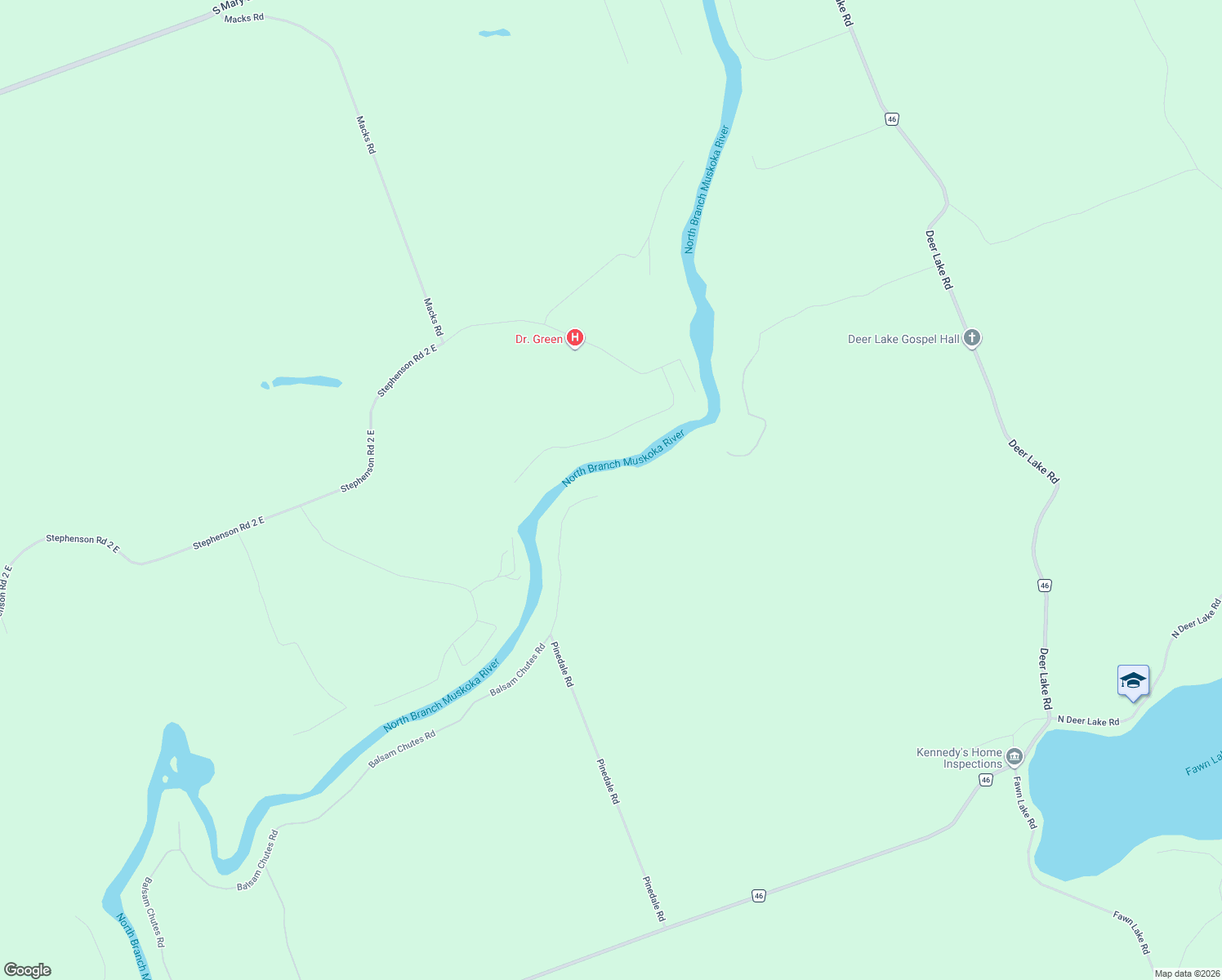 map of restaurants, bars, coffee shops, grocery stores, and more near 182 Brodie Kay Trail in Huntsville