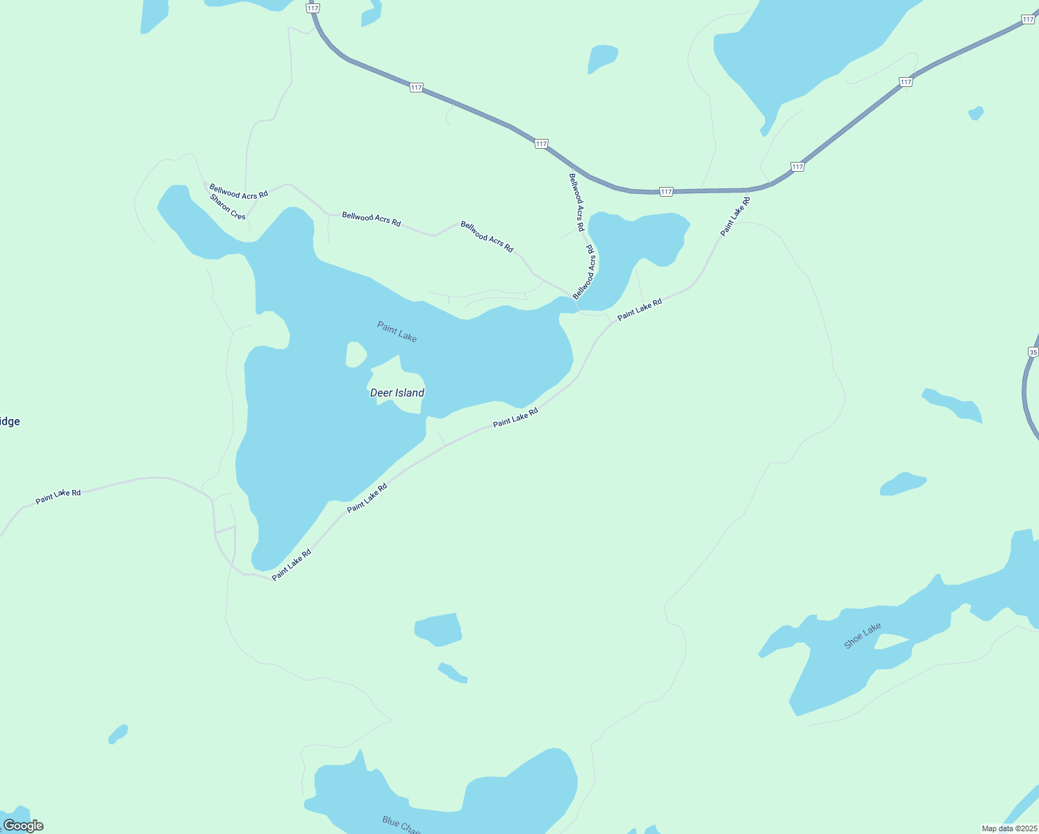Paint Lake Ontario Map 1164 Paint Lake Road, Muskoka District Municipality On - Walk Score