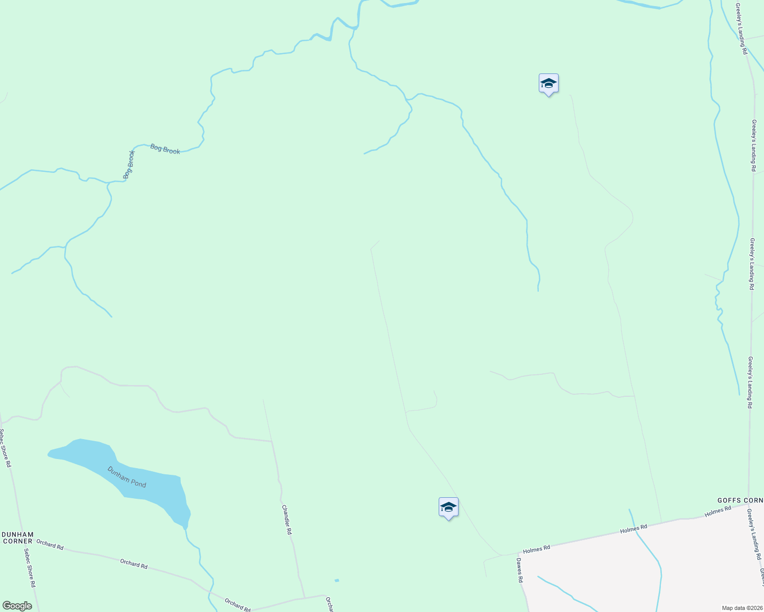 map of restaurants, bars, coffee shops, grocery stores, and more near 244 Gray Hill Road in Dover-Foxcroft