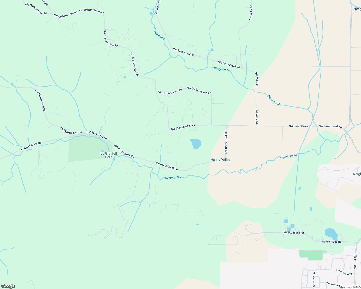map of restaurants, bars, coffee shops, grocery stores, and more near 1700 Northwest Doty Lane in McMinnville