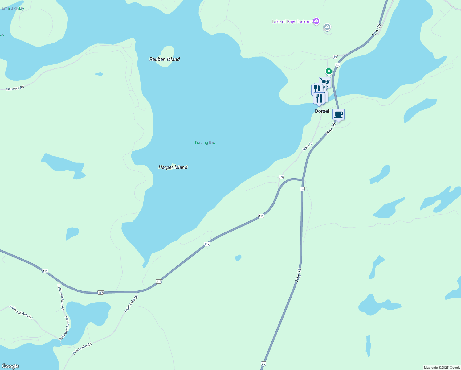 1114 Main Street, Baysville ON Walk Score