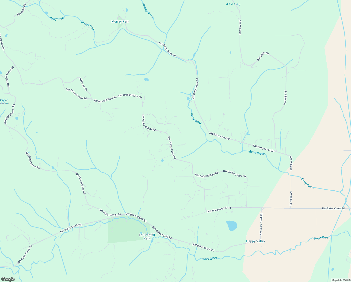 map of restaurants, bars, coffee shops, grocery stores, and more near 15000 Northwest Orchard View Road in McMinnville