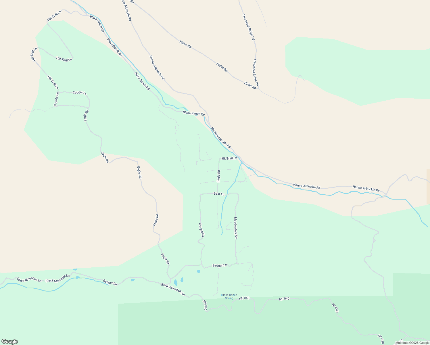 map of restaurants, bars, coffee shops, grocery stores, and more near 80982 Cougar Lane in Heppner