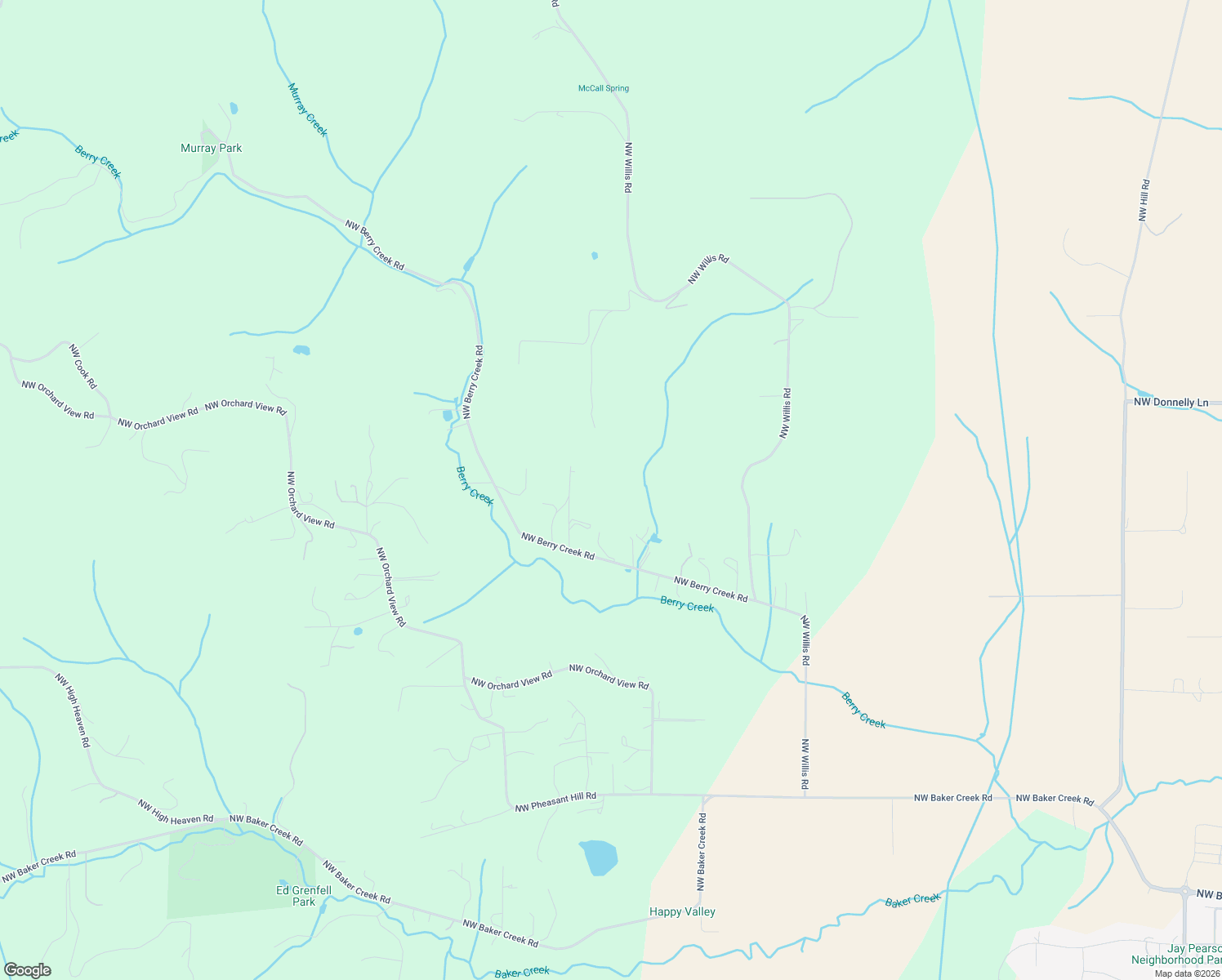 map of restaurants, bars, coffee shops, grocery stores, and more near 14100 Northwest Berry Creek Road in McMinnville