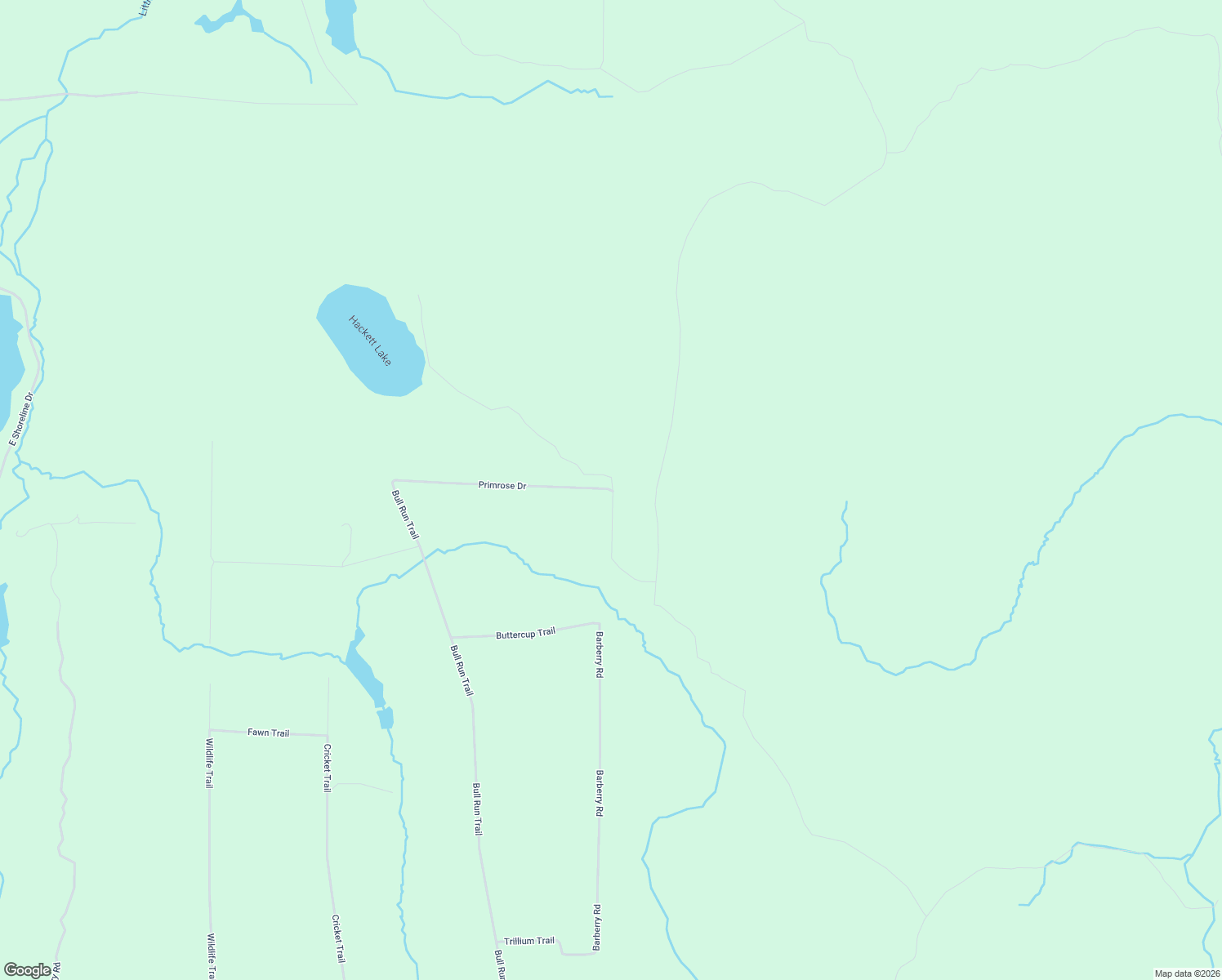 map of restaurants, bars, coffee shops, grocery stores, and more near 2 Primrose Drive in Wolverine