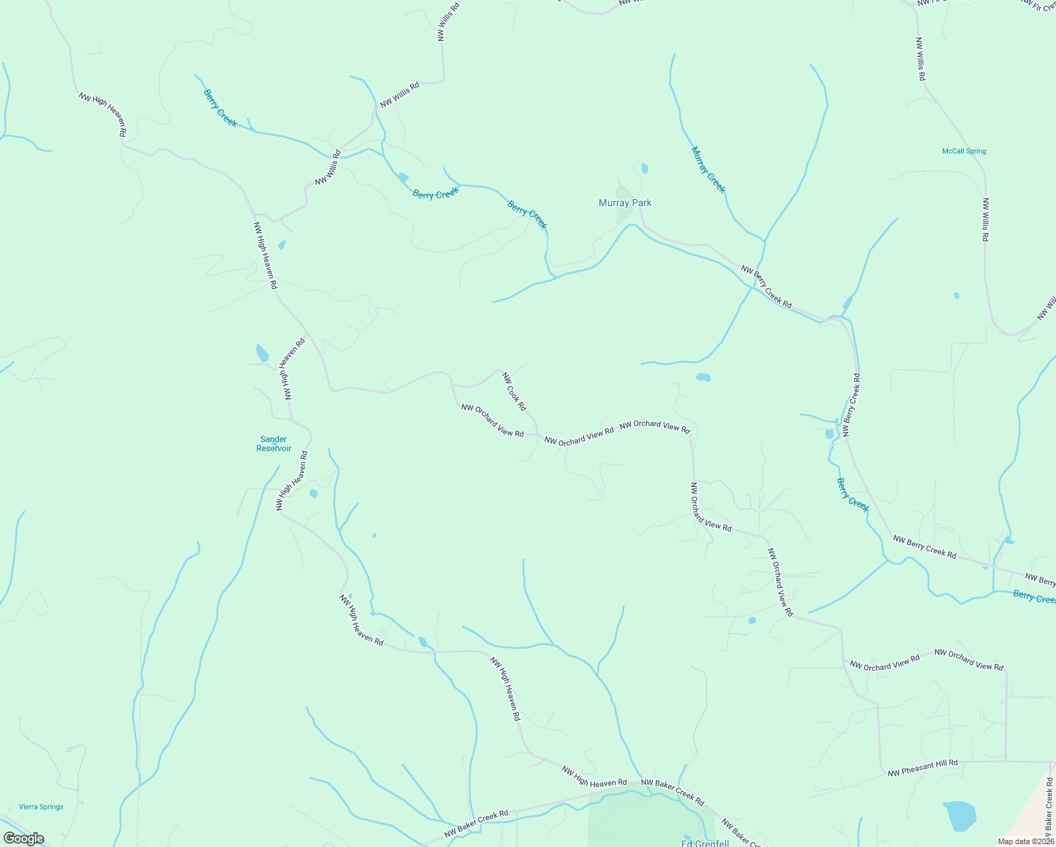 map of restaurants, bars, coffee shops, grocery stores, and more near 16540 Northwest Orchard View Road in McMinnville