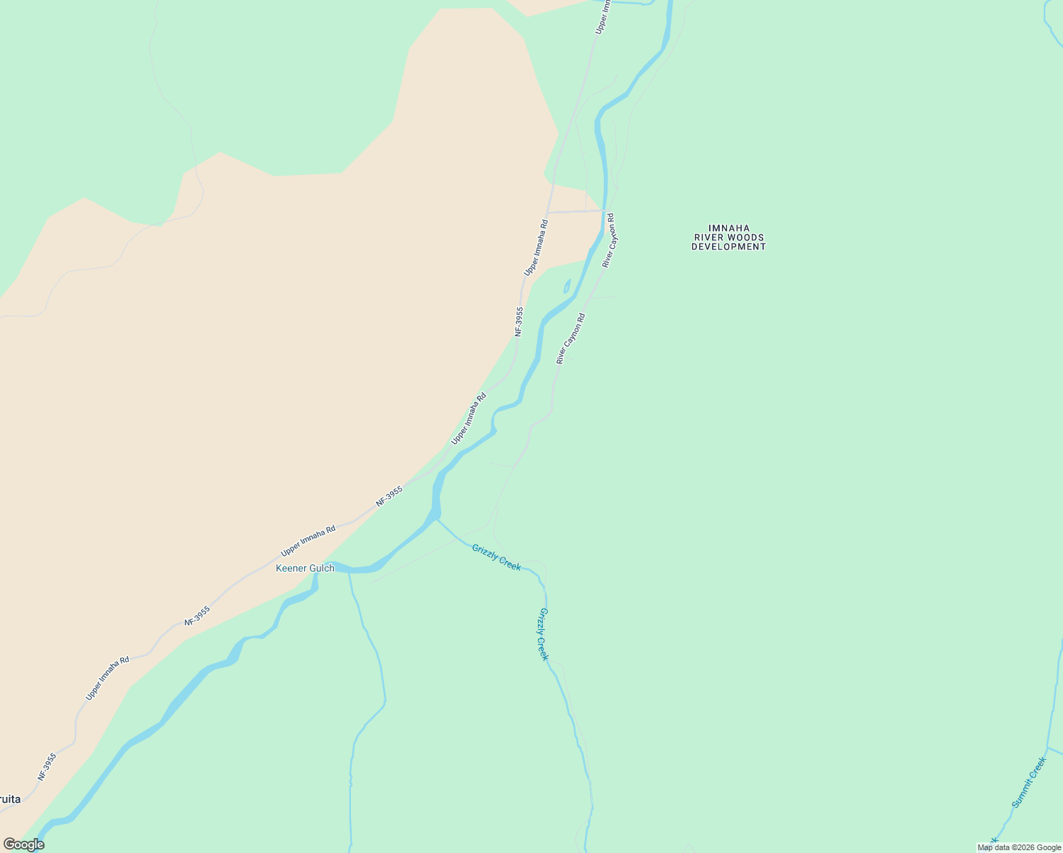 map of restaurants, bars, coffee shops, grocery stores, and more near River Caynon Road in Imnaha