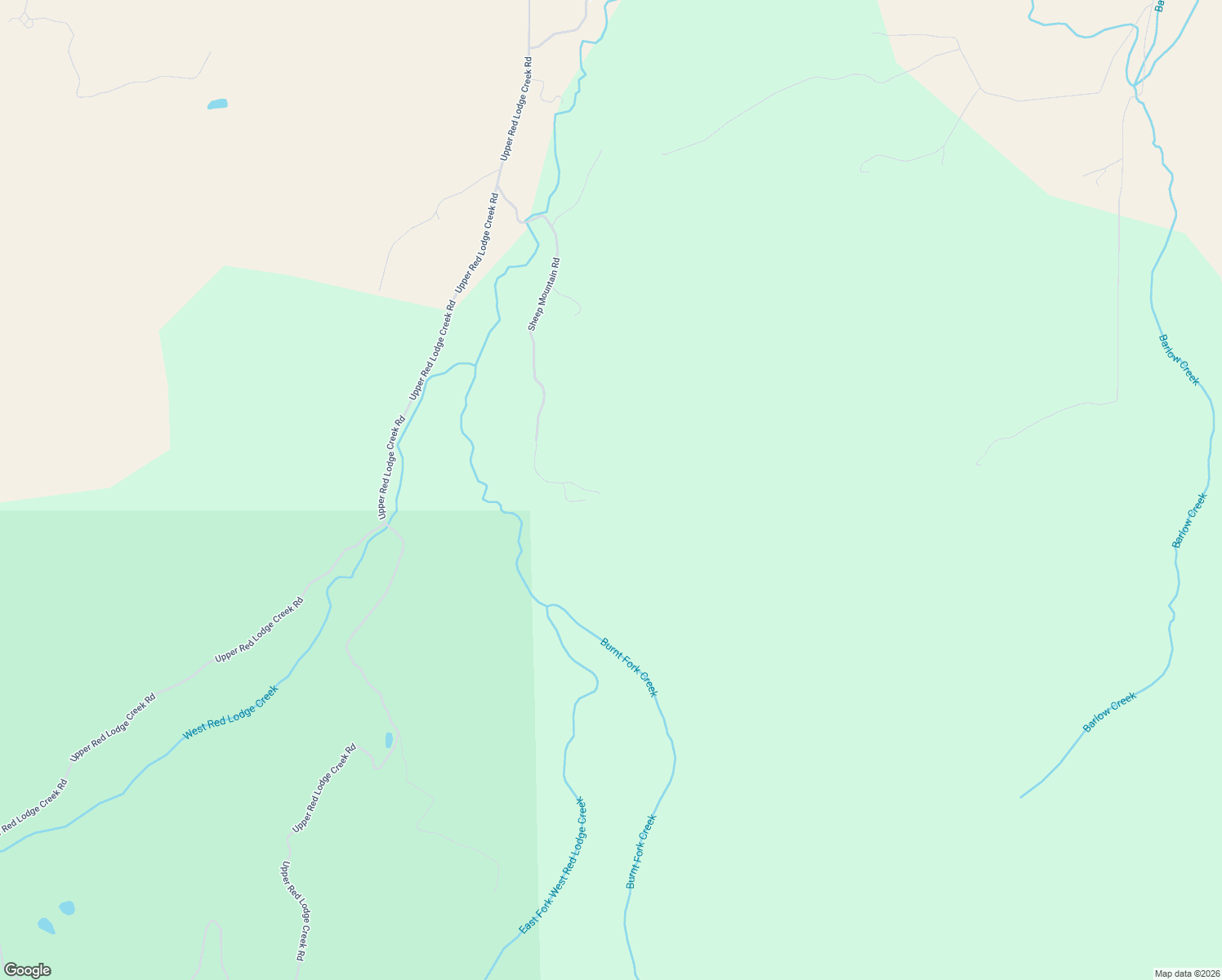 map of restaurants, bars, coffee shops, grocery stores, and more near 87 Sheep Mountain Road in Red Lodge