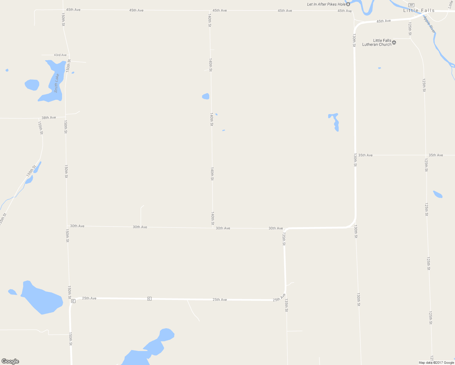 map of restaurants, bars, coffee shops, grocery stores, and more near 1388 34th Avenue in Amery