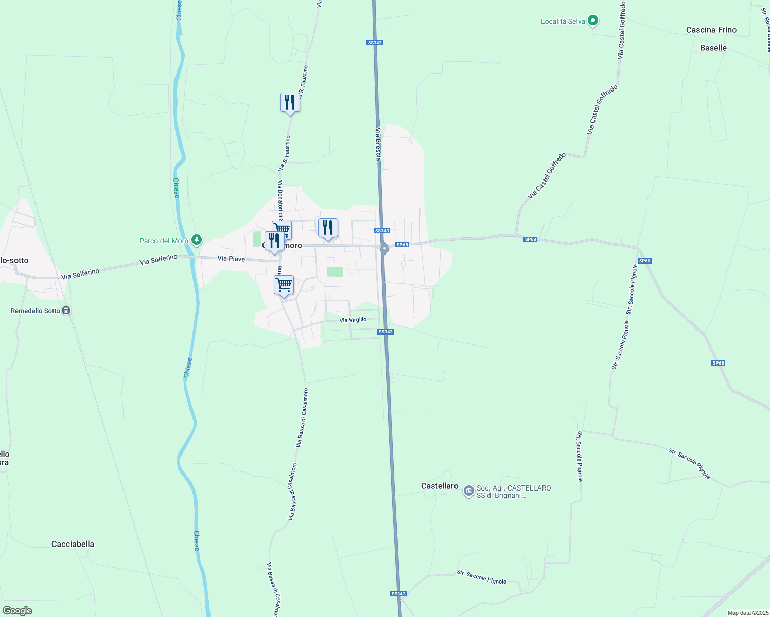 map of restaurants, bars, coffee shops, grocery stores, and more near in 