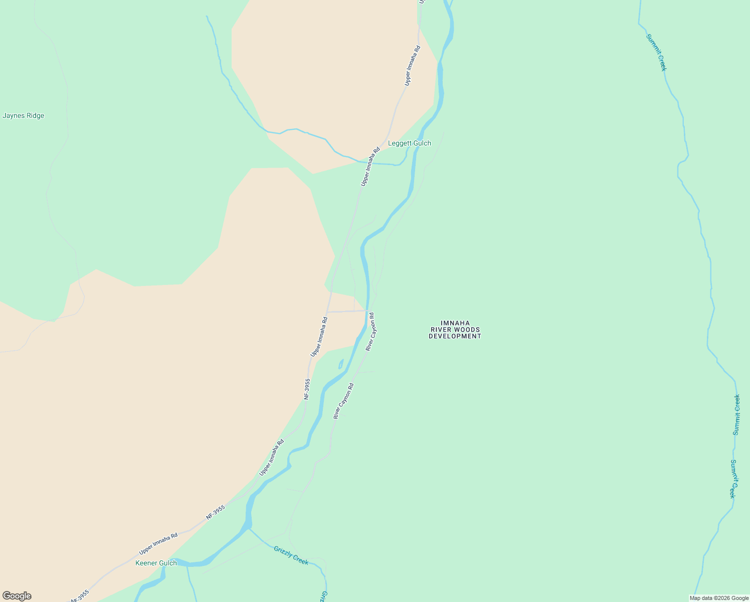 map of restaurants, bars, coffee shops, grocery stores, and more near River Caynon Rd in Wallowa