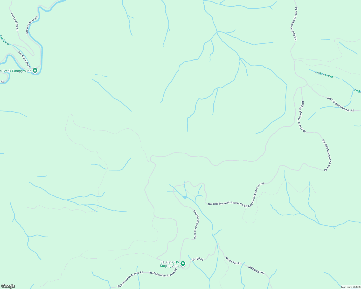 map of restaurants, bars, coffee shops, grocery stores, and more near Unnamed Road in Willamina