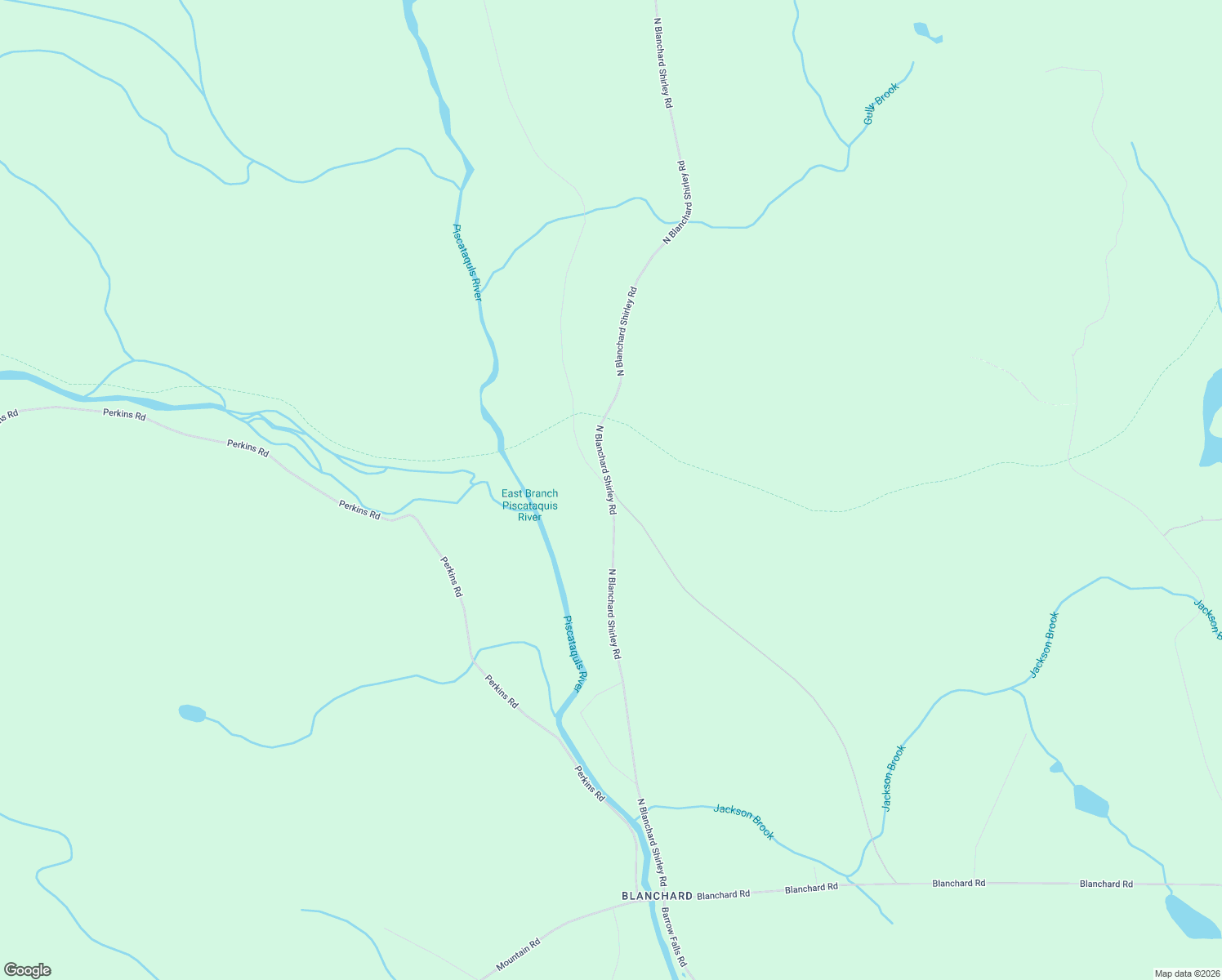 map of restaurants, bars, coffee shops, grocery stores, and more near 220 North Blanchard Shirley Road in Abbot