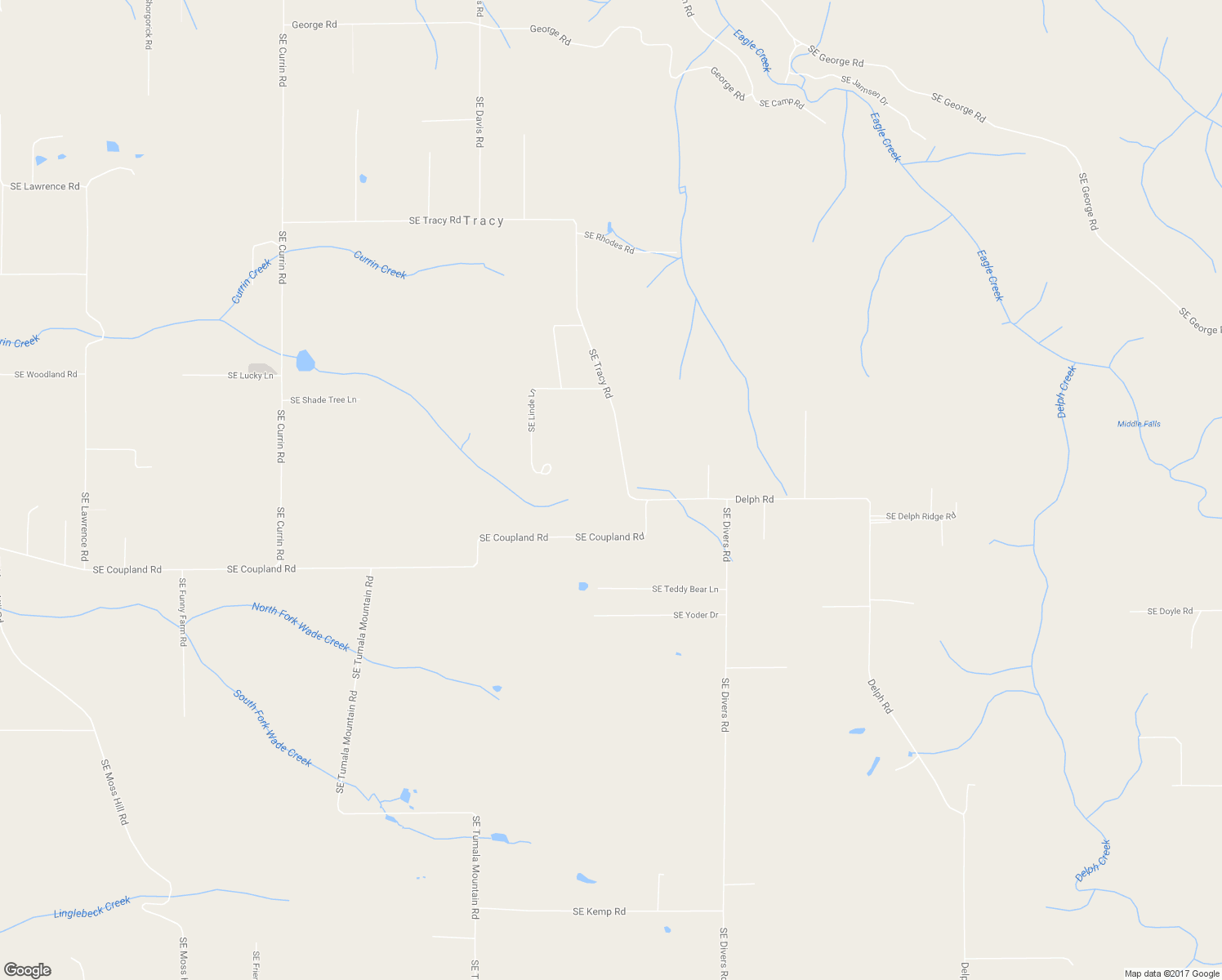 map of restaurants, bars, coffee shops, grocery stores, and more near 36988 Southeast Tracy Road in Estacada