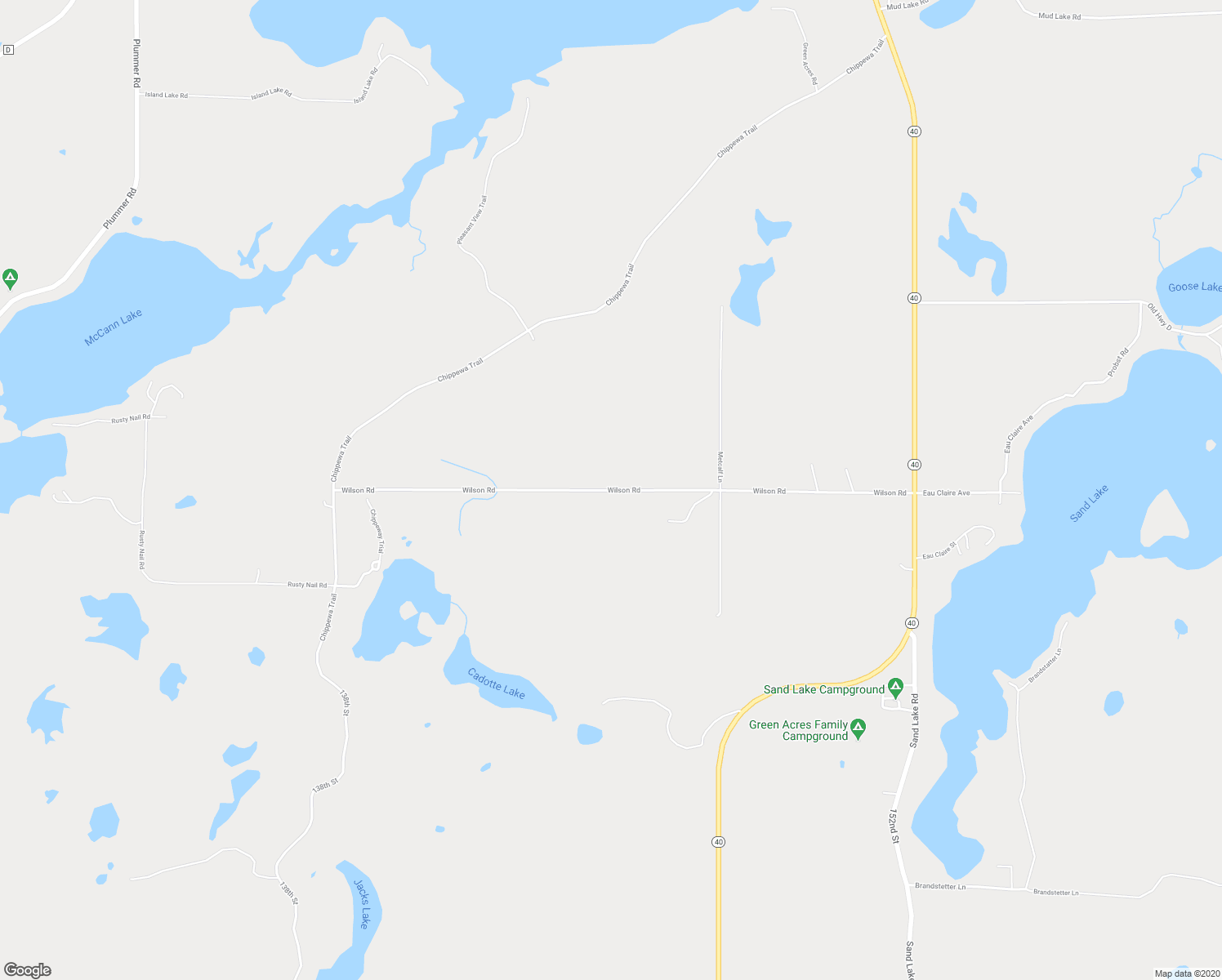 map of restaurants, bars, coffee shops, grocery stores, and more near Wilson Road in New Auburn