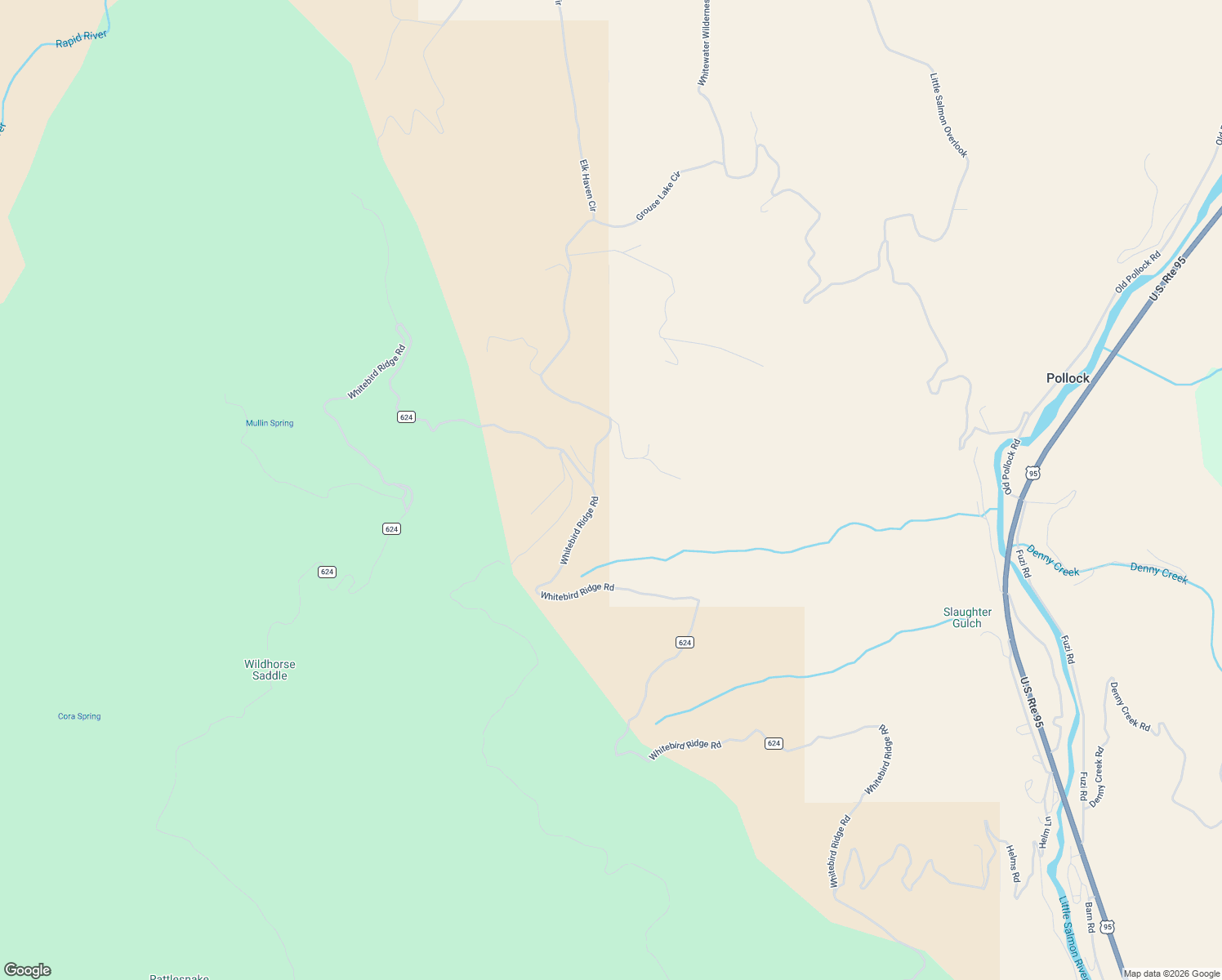 map of restaurants, bars, coffee shops, grocery stores, and more near 236 Grouse Lane in Pollock