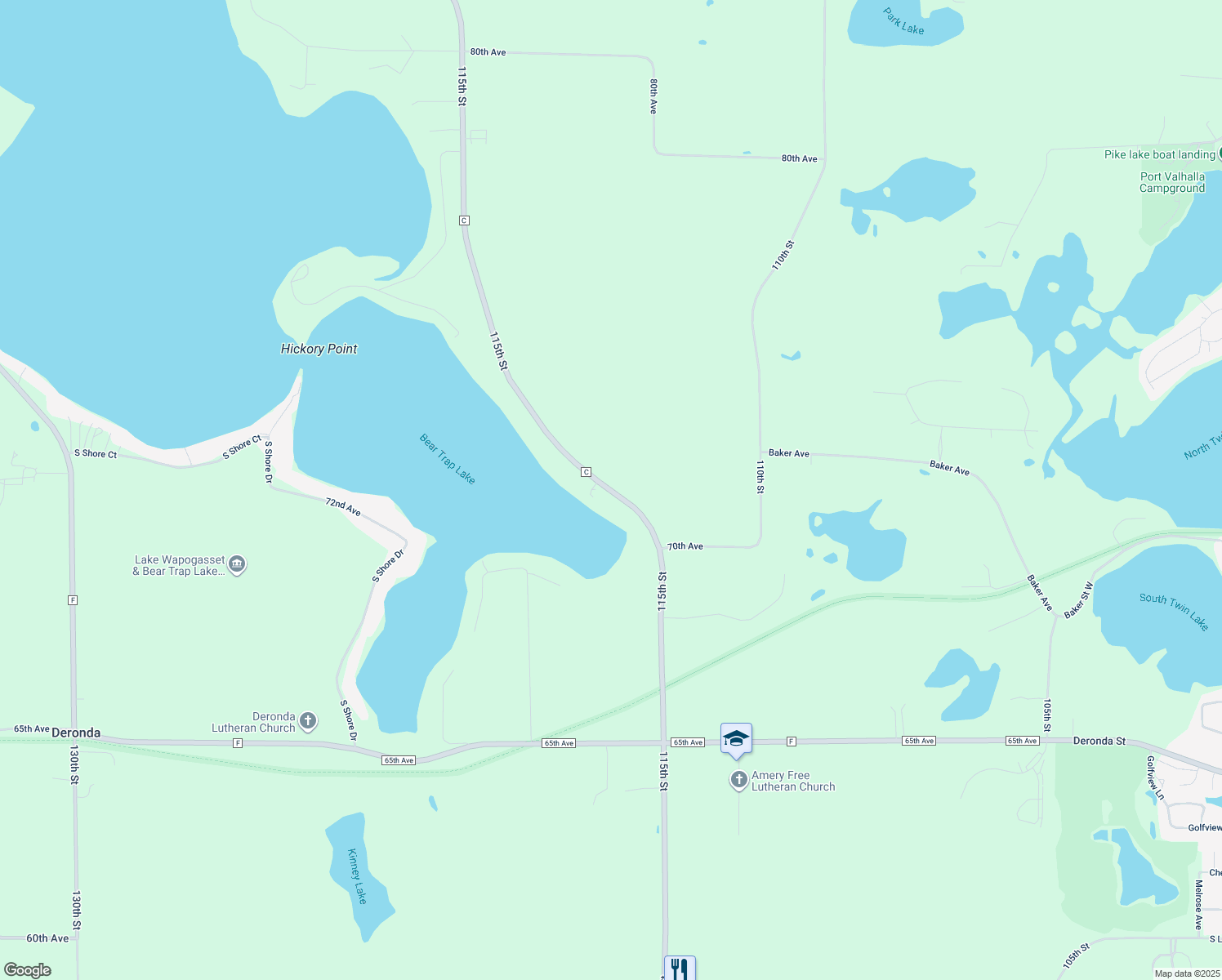 717 115th St, Amery WI Walk Score