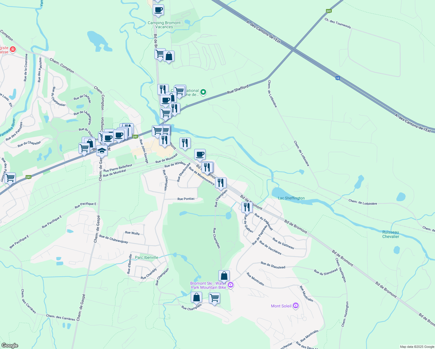 124 Boulevard de Bromont, Bromont QC Walk Score