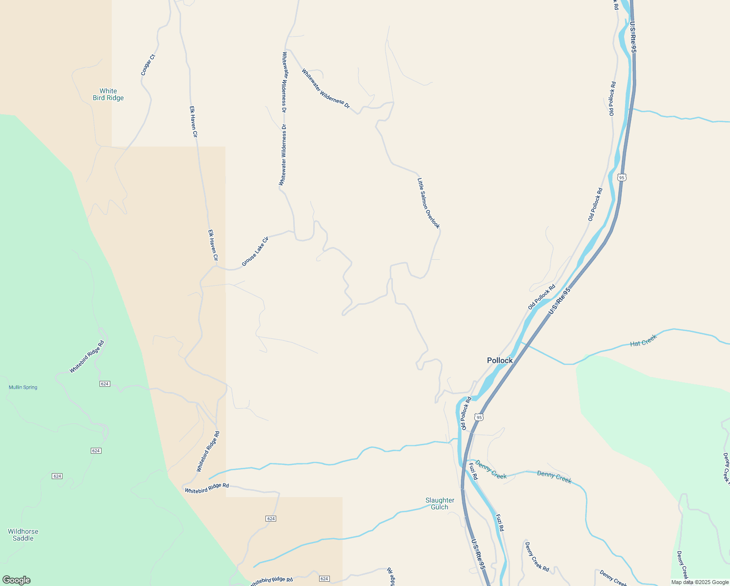map of restaurants, bars, coffee shops, grocery stores, and more near 329 Whitewater Wildn Drive in Pollock