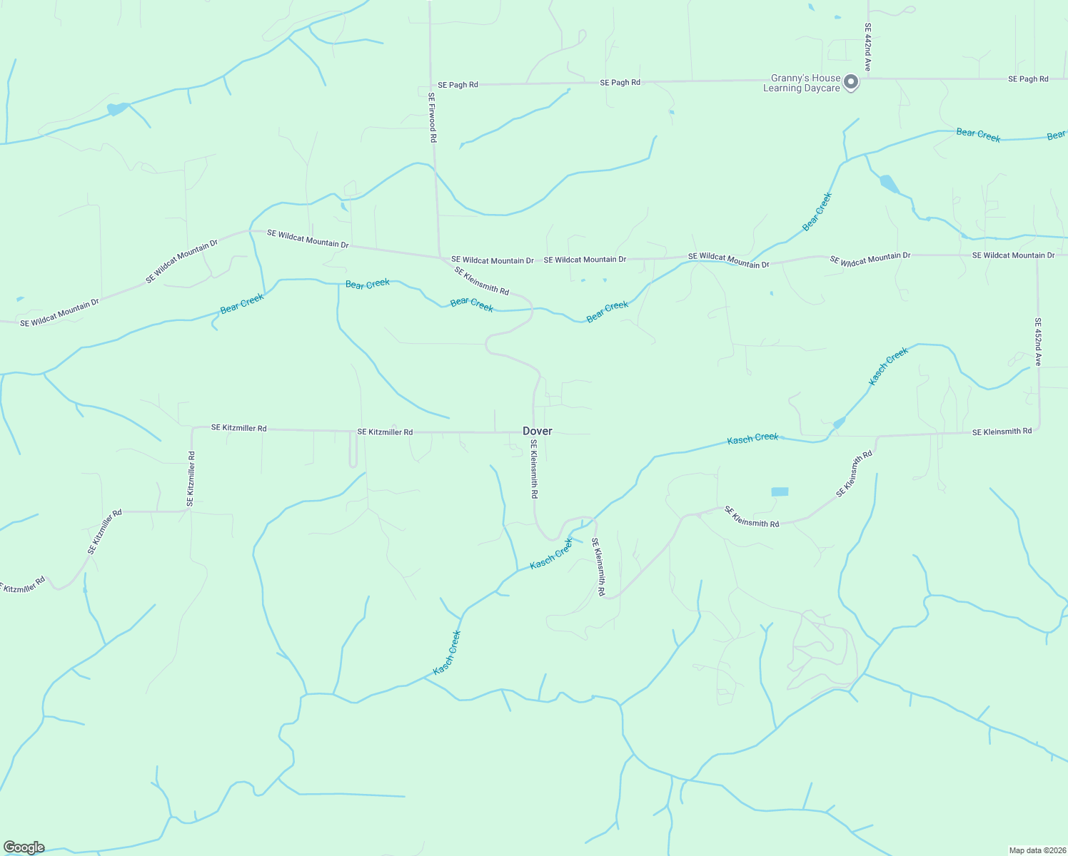 map of restaurants, bars, coffee shops, grocery stores, and more near 43232 Southeast Kleinsmith Road in Sandy