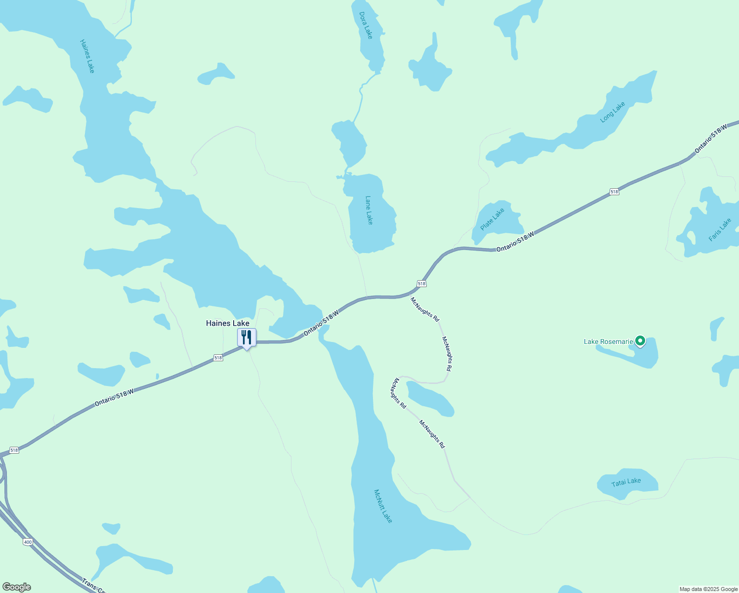 Ontario 518, Parry Sound District ON Walk Score