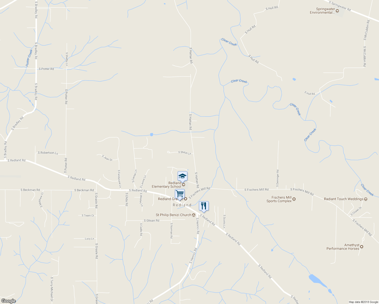 map of restaurants, bars, coffee shops, grocery stores, and more near 17677 South Hattan Road in Oregon City