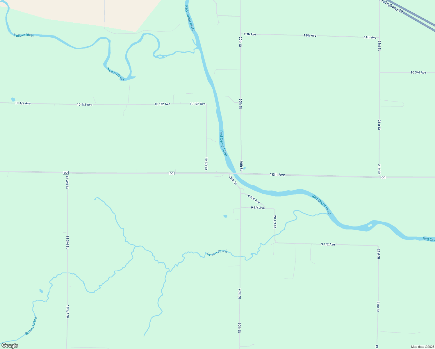 map of restaurants, bars, coffee shops, grocery stores, and more near 1985 10th Avenue in Cameron