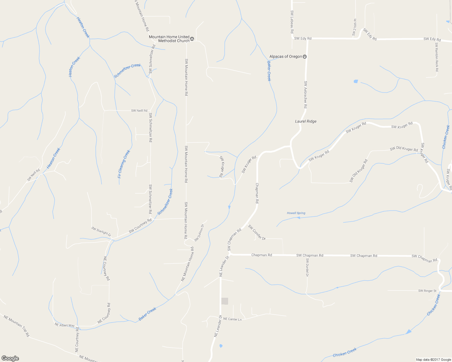 map of restaurants, bars, coffee shops, grocery stores, and more near 23530 Southwest Kruger Road in Sherwood