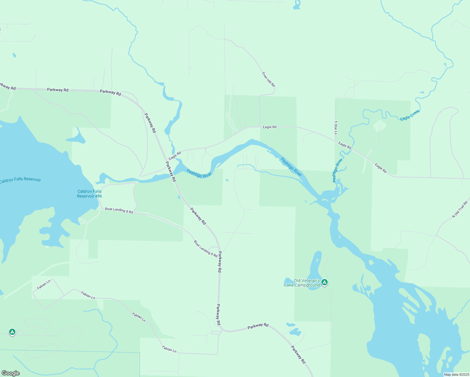 Peshtigo River Lane, Crivitz WI Walk Score