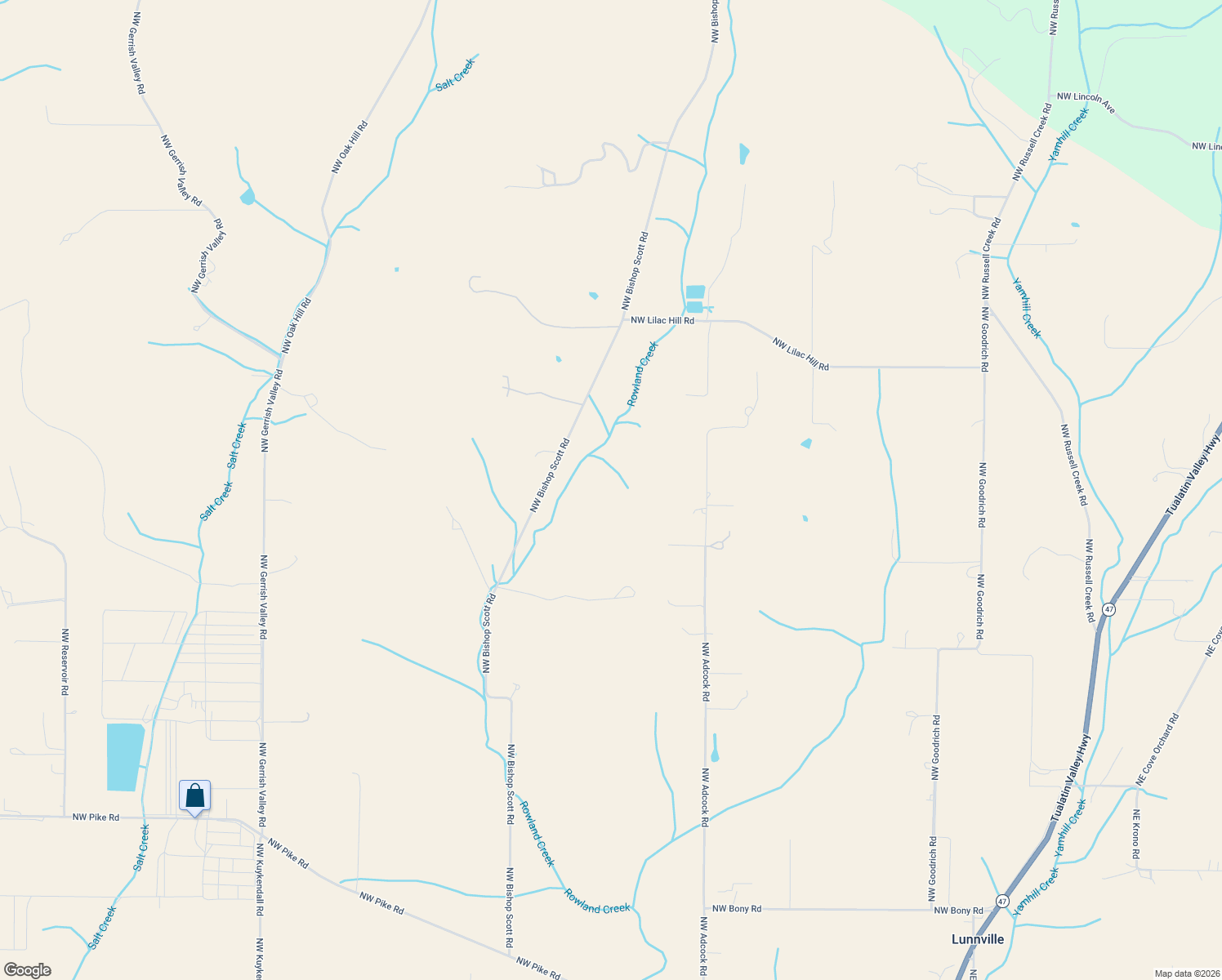 map of restaurants, bars, coffee shops, grocery stores, and more near in Yamhill