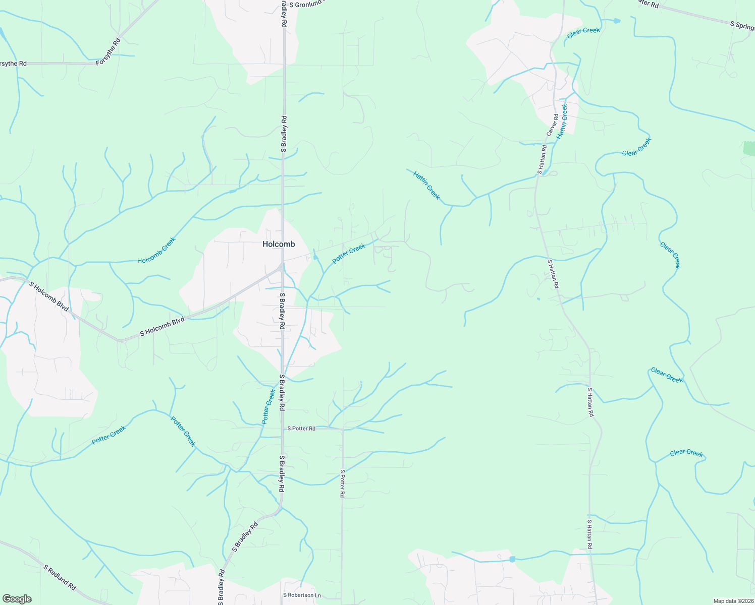 map of restaurants, bars, coffee shops, grocery stores, and more near 16476 South Bradley Road in Oregon City