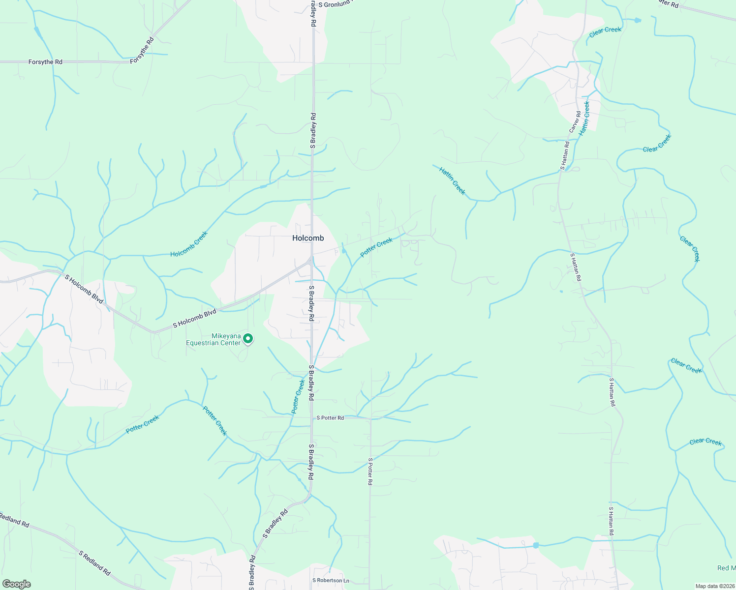 map of restaurants, bars, coffee shops, grocery stores, and more near 16474 South Bradley Road in Oregon City