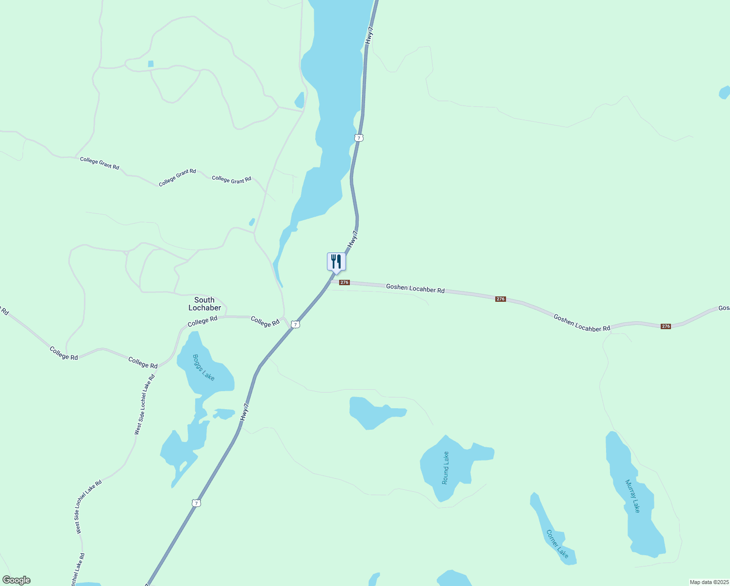 map of restaurants, bars, coffee shops, grocery stores, and more near 44 Dorts Road in Antigonish