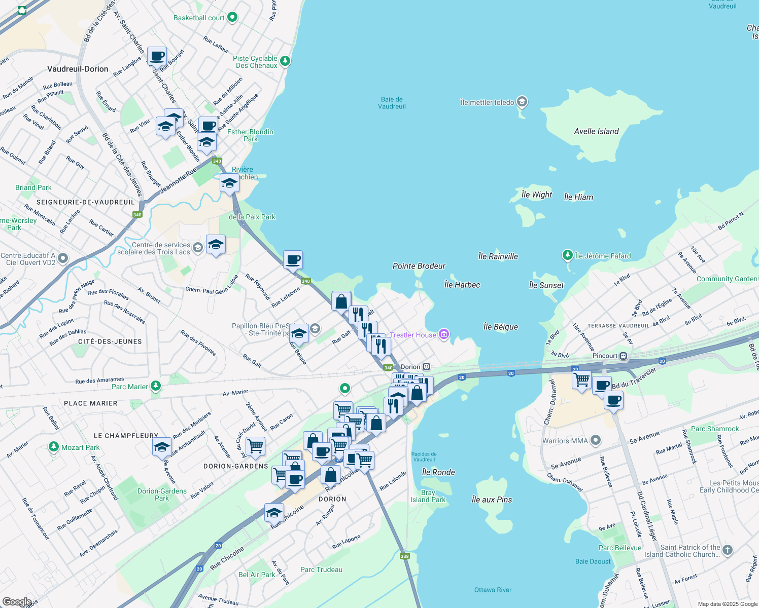 63 Rue Galt, VaudreuilDorion QC Walk Score