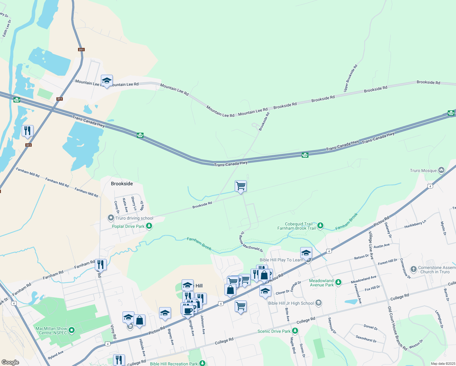 370 Brookside Road, Brookside NS Walk Score