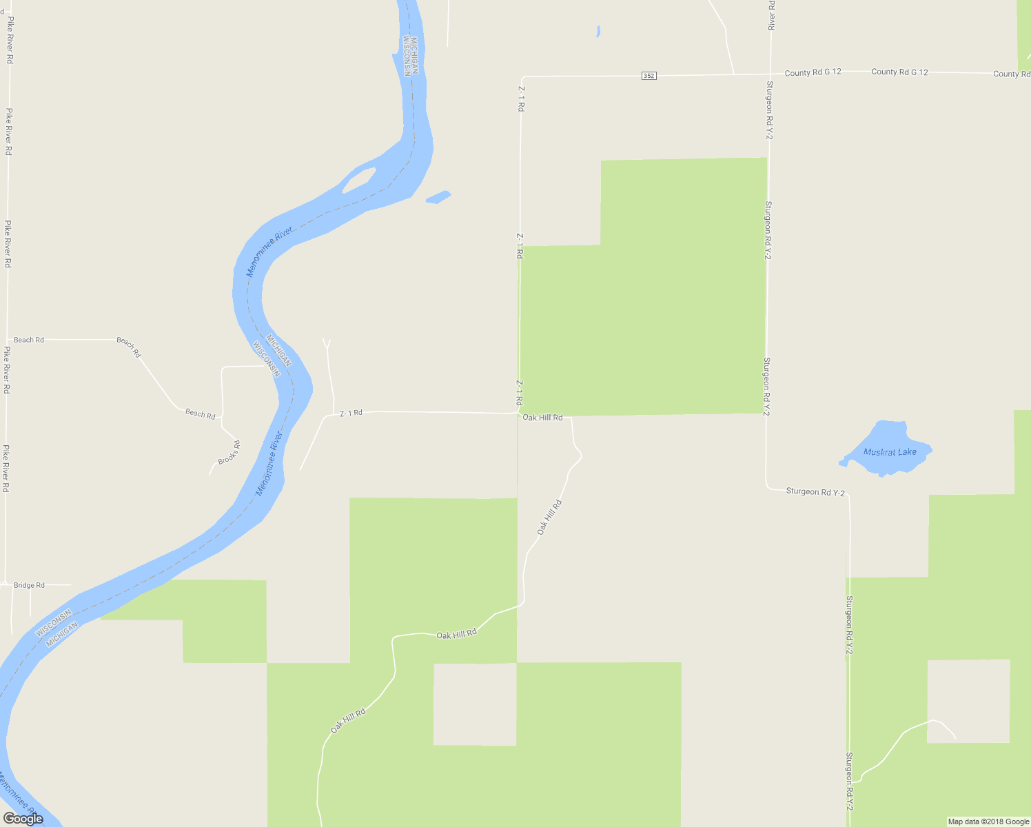 map of restaurants, bars, coffee shops, grocery stores, and more near Z- 1 Road in Stephenson