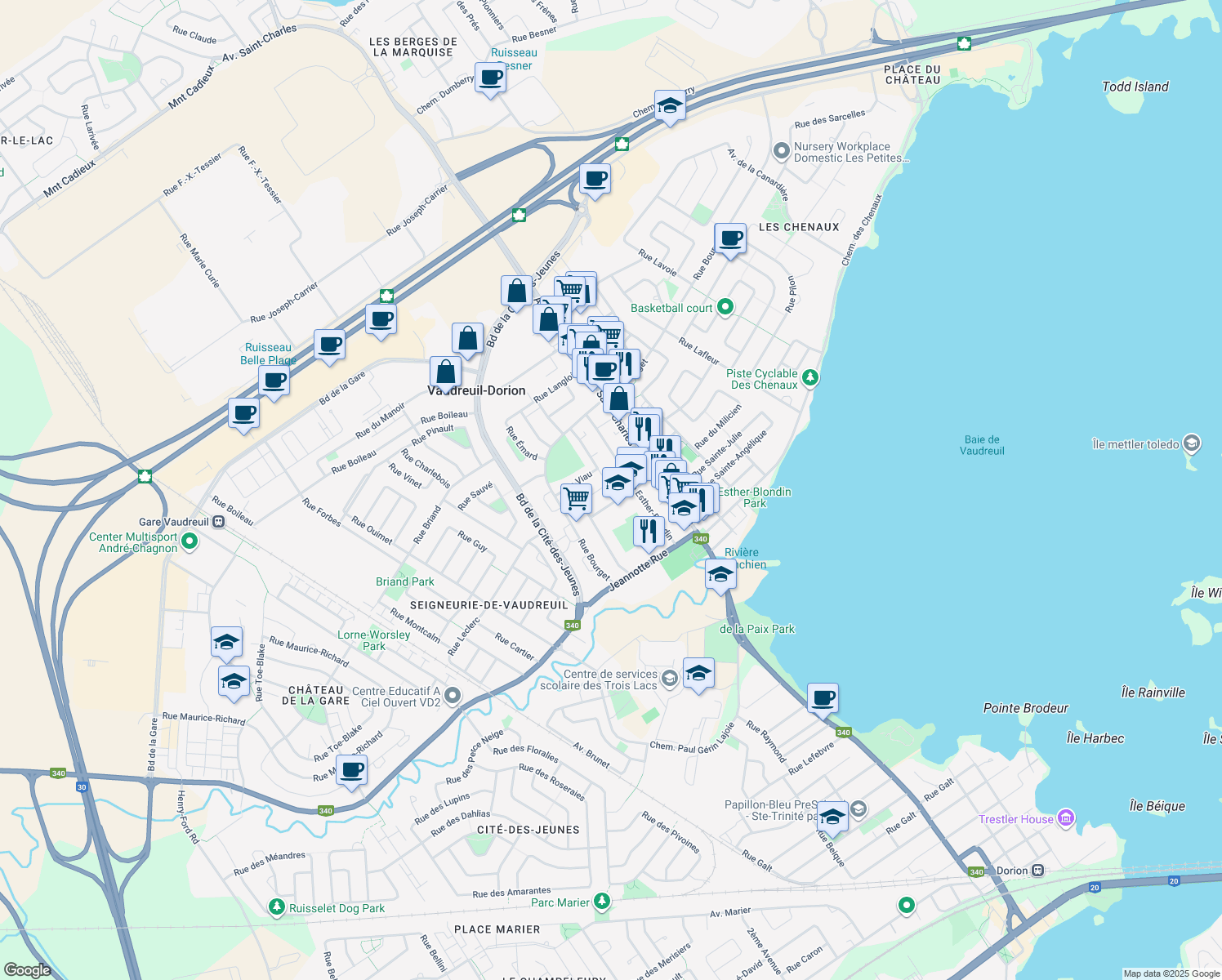 23 Rue du Domaine, VaudreuilDorion QC Walk Score