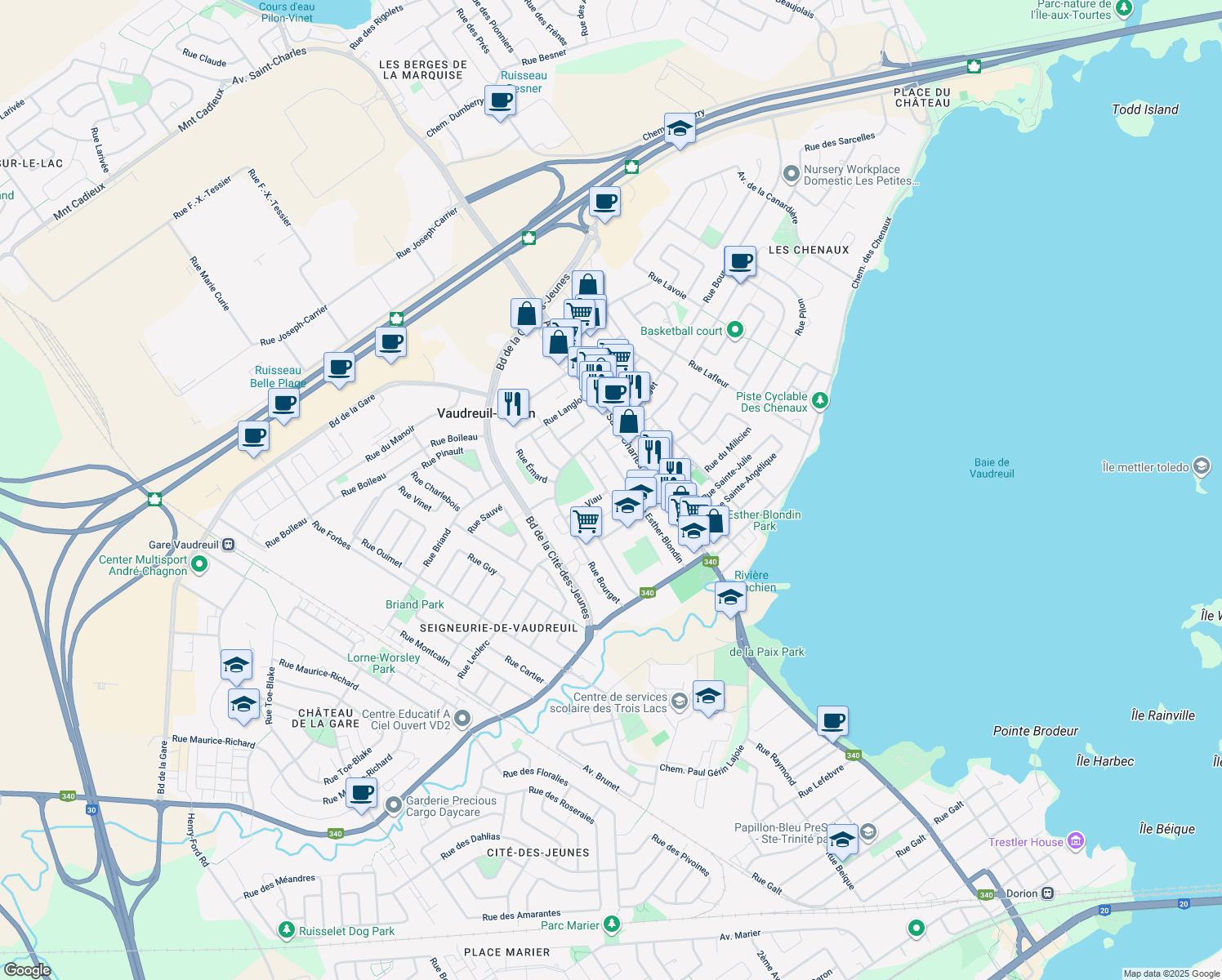 41 Rue du Domaine, VaudreuilDorion QC Walk Score