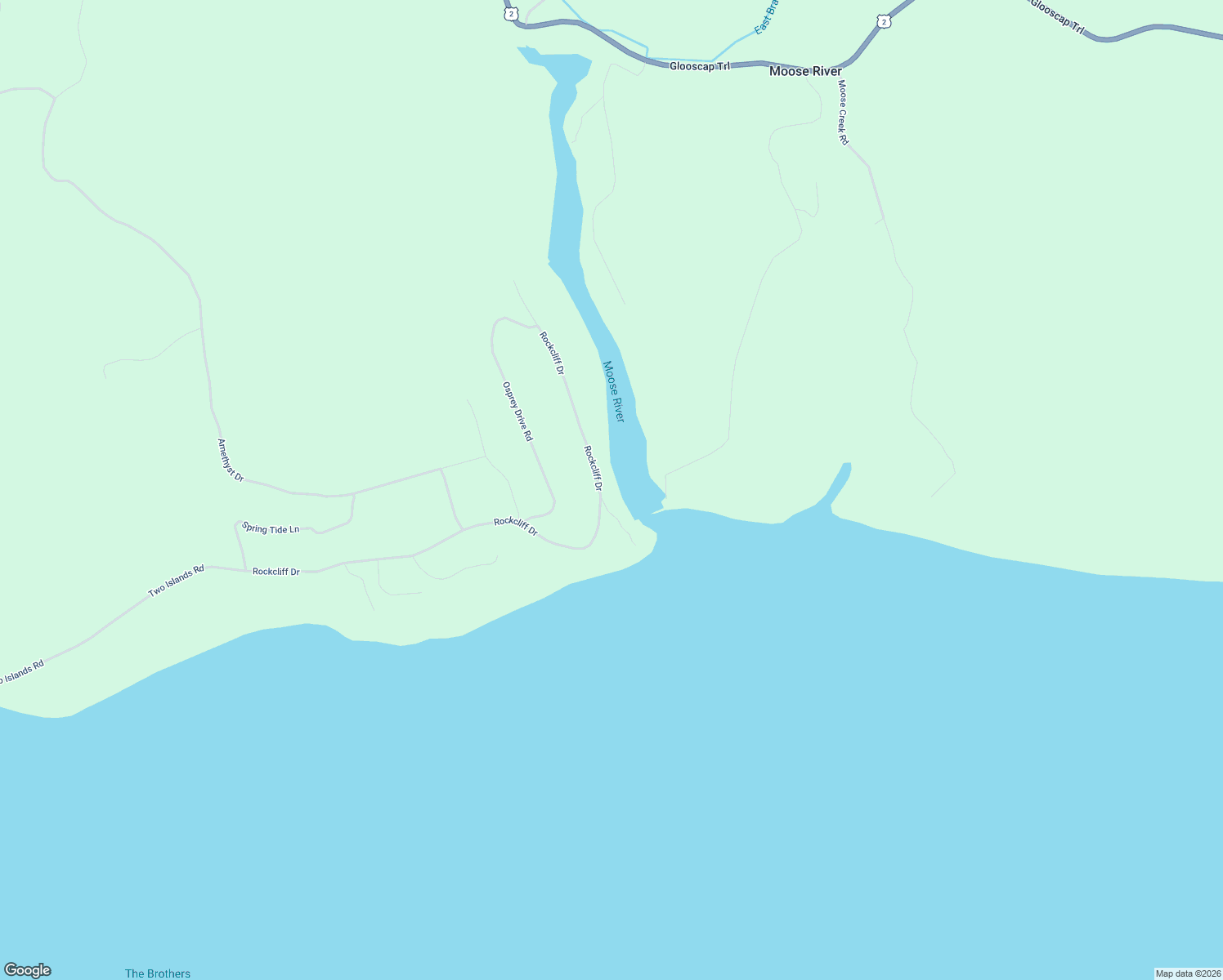 map of restaurants, bars, coffee shops, grocery stores, and more near 69 Rockcliff Drive in Parrsboro