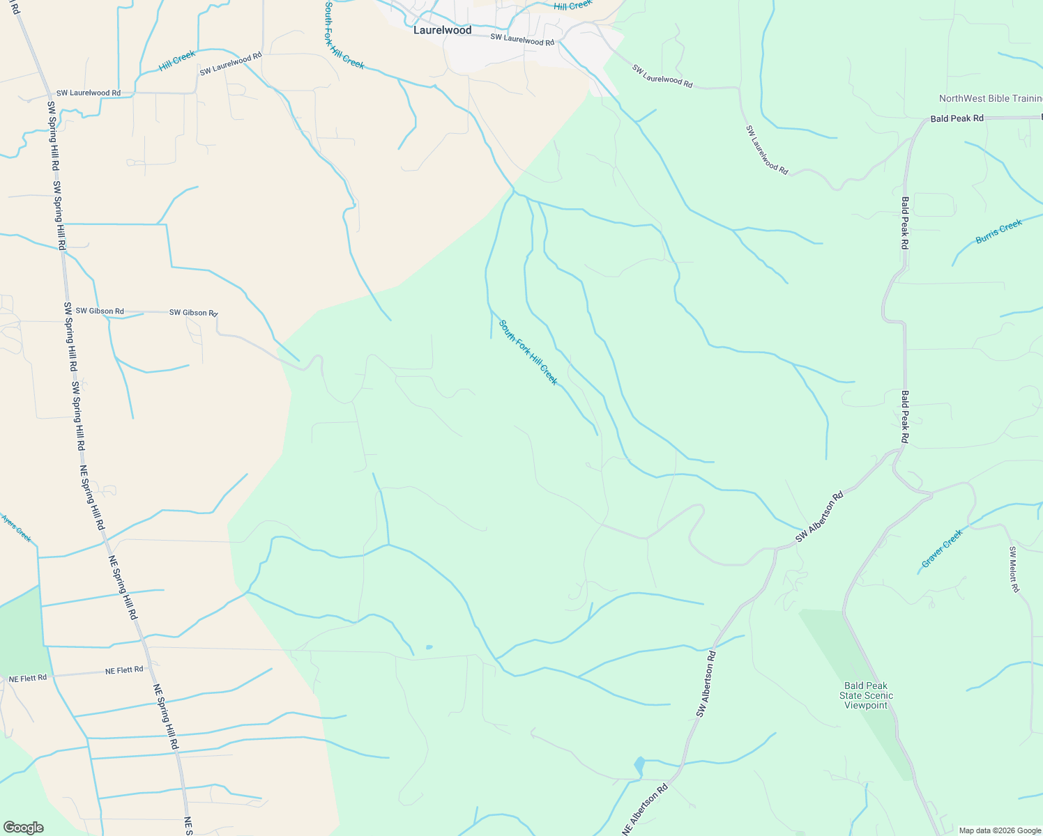 map of restaurants, bars, coffee shops, grocery stores, and more near 15700 Southwest Chehalem Way in Hillsboro