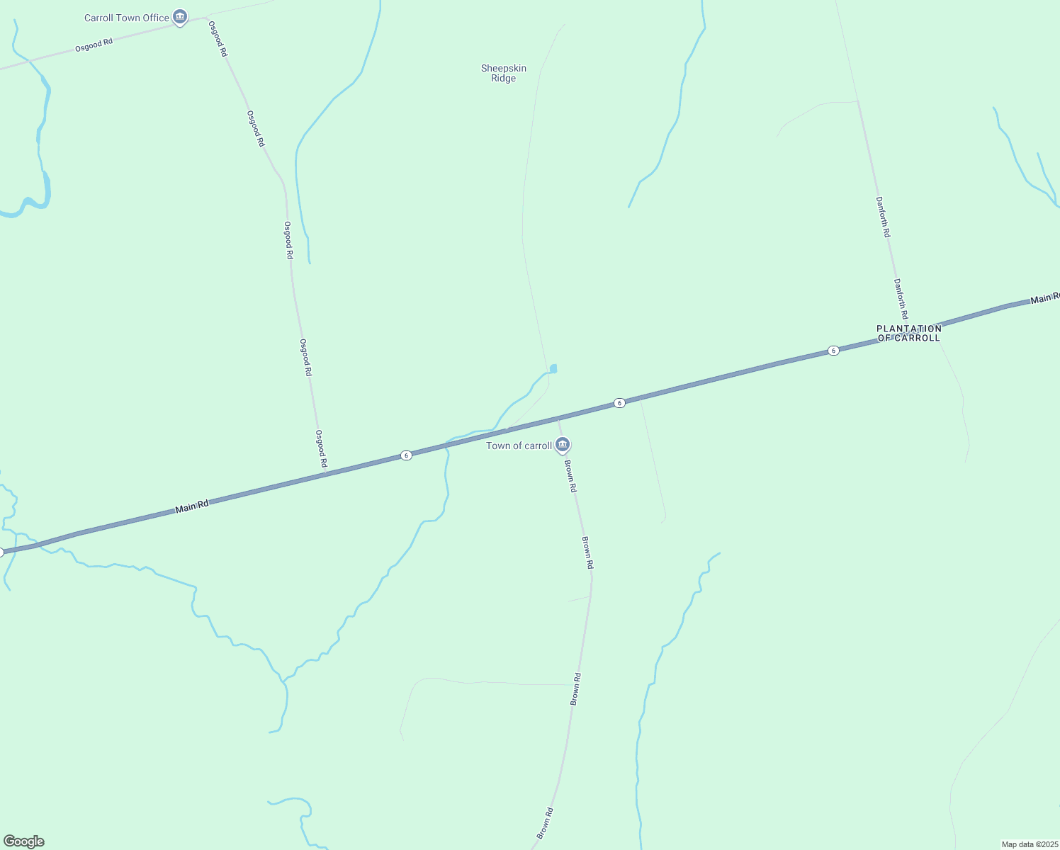 map of restaurants, bars, coffee shops, grocery stores, and more near Maine 6 in Springfield